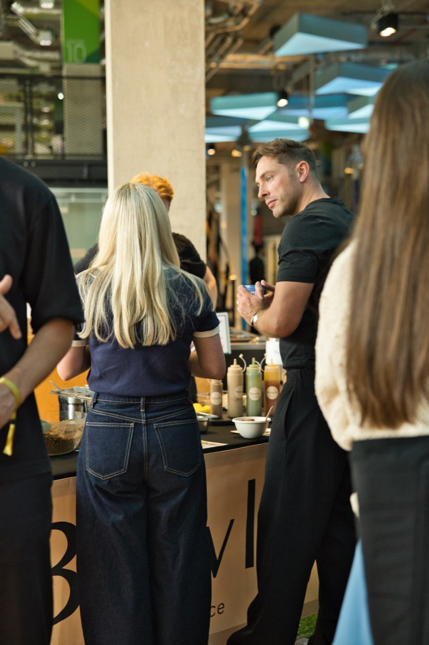 The counter busy at a company morning